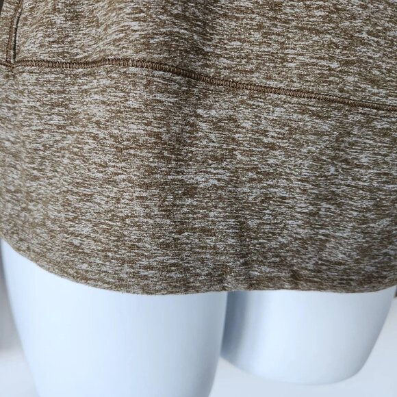 LULULEMON HMLE Moss Green Rush Hour 1/2 Zip LS Soft Breathable Rulu Top 4 - Picture 5 of 8